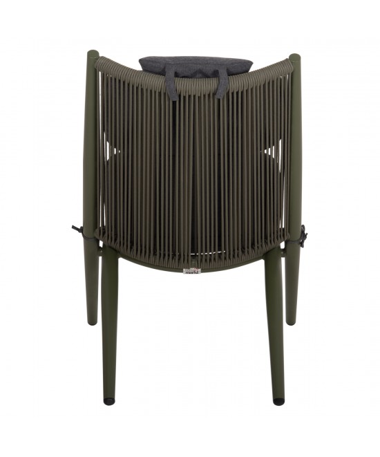 ΠΟΛΥΘΡΟΝΑ RELAX REMUS HM6642.07 ΑΛΟΥΜΙΝΙΟ & ΣΧΟΙΝΙ OLEFIN ΣΕ OLIVE GREEN 63x87x94Υεκ