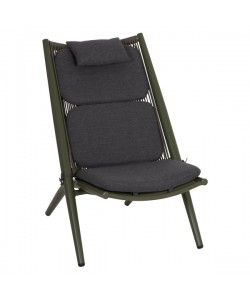 ΠΟΛΥΘΡΟΝΑ RELAX REMUS HM6642.07 ΑΛΟΥΜΙΝΙΟ & ΣΧΟΙΝΙ OLEFIN ΣΕ OLIVE GREEN 63x87x94Υεκ