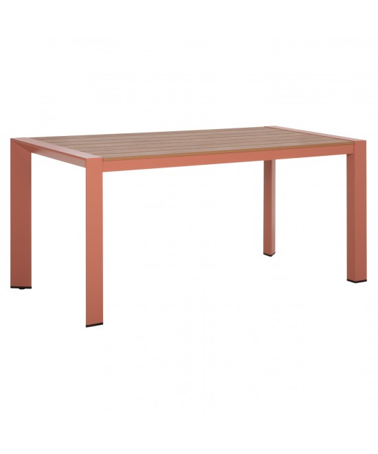 ΤΡΑΠΕΖΙ ΕΞΩΤ.ΧΩΡΟΥ GOYA HM6059.08 ΑΛΟΥΜΙΝΙΟ ΣE TERRACOTTA & POLYWOOD 160X80Χ75Υεκ.