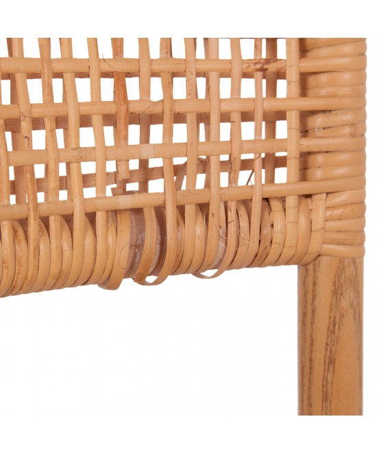 ΚΑΡΕΚΛΑ ΤΡΑΠΕΖΑΡΙΑΣ LIBERTY HM8752.11 TOON ΞΥΛΟ-ΨΑΘΑ RATTAN---Β'ΔΙΑΛΟΓΗΣ 49x54x89Υεκ