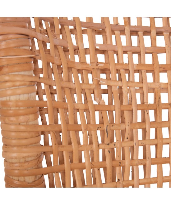 ΚΑΡΕΚΛΑ ΤΡΑΠΕΖΑΡΙΑΣ LIBERTY HM8752.11 TOON ΞΥΛΟ-ΨΑΘΑ RATTAN---Β'ΔΙΑΛΟΓΗΣ 49x54x89Υεκ