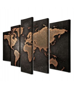 ΠΙΝΑΚΑΣ ΠΕΝΤΑΠΤΥΧΟ ΣΕ ΚΑΜΒΑ HM7331 105X3X70 εκ.