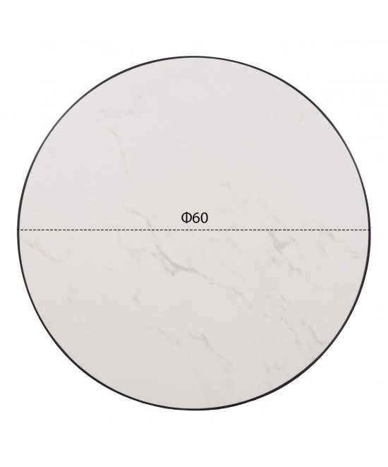 ΕΠΙΦΑΝΕΙΑ ΤΡΑΠΕΖΙΟΥ SINTERED STONE HM6652.02 ΜΕ ΠΛΑΙΣΙΟ ALU ΜΑΥΡΟ Φ60εκ. ΕΠΙΦΑΝΕΙΑ ΤΡΑΠΕΖΙΟΥ SINTERED STONE HM6652.02 ΜΕ ΠΛΑΙΣΙΟ ALU ΜΑΥΡΟ Φ60εκ.