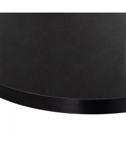 ΕΠΙΦΑΝΕΙΑ ΤΡΑΠΕΖΙΟΥ SINTERED STONE HM6653.01 ΜΕ ΠΛΑΙΣΙΟ ALU ΜΑΥΡΟ Φ70εκ.