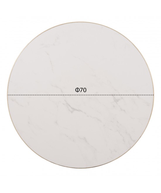 ΕΠΙΦΑΝΕΙΑ ΤΡΑΠΕΖΙΟΥ SINTERED STONE HM6653.12 ΜΕ ΠΛΑΙΣΙΟ ALU ΧΡΥΣΟ Φ70εκ. ΕΠΙΦΑΝΕΙΑ ΤΡΑΠΕΖΙΟΥ SINTERED STONE HM6653.12 ΜΕ ΠΛΑΙΣΙΟ ALU ΧΡΥΣΟ Φ70εκ.