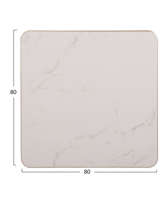 ΕΠΙΦΑΝΕΙΑ ΤΡΑΠΕΖΙΟΥ SINTERED STONE ΤΕΤΡΑΓΩΝΗ HM6655.12 ΠΛΑΙΣΙΟ ALU ΧΡΥΣΟ 80x80εκ. ΕΠΙΦΑΝΕΙΑ ΤΡΑΠΕΖΙΟΥ SINTERED STONE ΤΕΤΡΑΓΩΝΗ HM6655.12 ΠΛΑΙΣΙΟ ALU ΧΡΥΣΟ 80x80εκ.