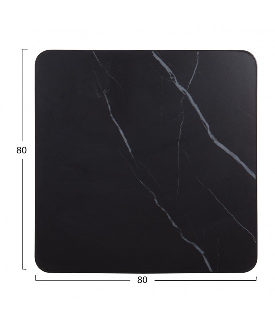 ΕΠΙΦΑΝΕΙΑ ΤΡΑΠΕΖΙΟΥ SINTERED STONE ΤΕΤΡΑΓΩΝΗ HM6655.03 ΠΛΑΙΣΙΟ ALU ΜΑΥΡΟ 80x80εκ. ΕΠΙΦΑΝΕΙΑ ΤΡΑΠΕΖΙΟΥ SINTERED STONE ΤΕΤΡΑΓΩΝΗ HM6655.03 ΠΛΑΙΣΙΟ ALU ΜΑΥΡΟ 80x80εκ.