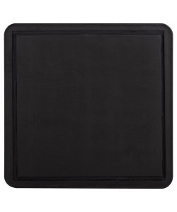 ΕΠΙΦΑΝΕΙΑ ΤΡΑΠΕΖΙΟΥ SINTERED STONE ΤΕΤΡΑΓΩΝΗ HM6655.05 ΠΛΑΙΣΙΟ ALU ΓΚΡΙ 80x80εκ.