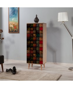 ΝΤΟΥΛΑΠΙ ΠΑΠΟΥΤΣΟΘΗΚΗ ΜΕΛΑΜΙΝΗΣ ΗΜ8954.01 SONAMA 50Χ38Χ135 εκ.