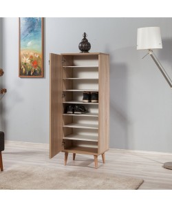 ΝΤΟΥΛΑΠΙ ΠΑΠΟΥΤΣΟΘΗΚΗ ΜΕΛΑΜΙΝΗΣ ΗΜ8954.01 SONAMA 50Χ38Χ135 εκ.