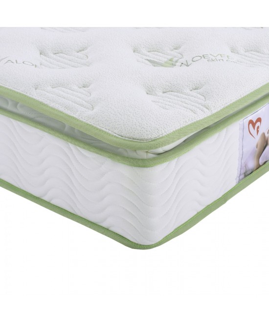 ΣΤΡΩΜΑ CONTINUOUS SPRING ΑΝΩΣΤΡΩΜΑ ALOE VERA 110X190 HM372.12 ΜΟΝΗΣ ΟΨΗΣ ΣΤΡΩΜΑ CONTINUOUS SPRING ΑΝΩΣΤΡΩΜΑ ALOE VERA 110X190 HM372.12 ΜΟΝΗΣ ΟΨΗΣ