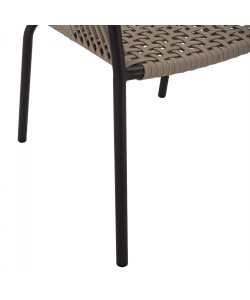 ΠΟΛΥΘΡΟΝΑ ΑΛΟΥΜΙΝΙΟΥ ΑΝΘΡΑΚΙ ΜΕ ΠΛΑΤΥ ΣΧΟΙΝΙ ΚΑΠΟΥΤΣΙΝΟ HM5784.02 56x58x85 εκ.