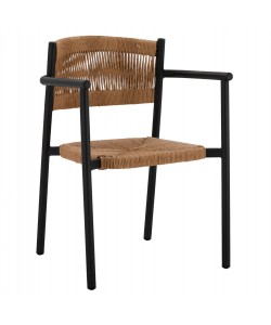 ΠΟΛΥΘΡΟΝΑ ΑΛΟΥΜΙΝΙΟΥ ΑΝΘΡΑΚΙ ΜΕ ΣΧΟΙΝΙ PE ΜΠΕΖ HM5786.02 55,5x50x77,5 εκ.