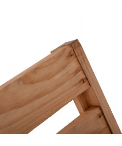 ΞΑΠΛΩΣΤΡΑ ΕΠΑΓΓΕΛΜΑΤΙΚΗ JULES HM11431.03 ΦΥΣΙΚΗ ΑΠΟ ΞΥΛΟ ΕΛΑΤΗΣ 72x196x29-84 εκ.