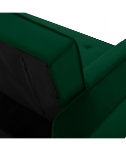 ΚΑΝΑΠΕΣ ΚΡΕΒΑΤΙ SALVADOR HM3150.13 ΒΕΛΟΥΔΟ ΚΥΠΑΡΙΣΣΙ 223X90X80Y εκ.