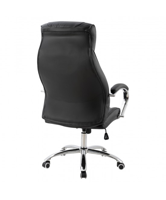 ΚΑΡΕΚΛΑ ΓΡΑΦΕΙΟΥ XAVIERE HM1096.01 ΜΑΥΡΗ 64x83x126cm