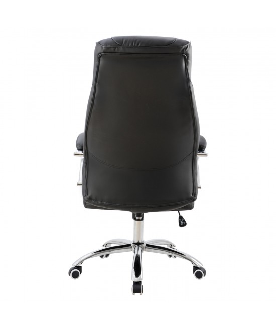 ΚΑΡΕΚΛΑ ΓΡΑΦΕΙΟΥ XAVIERE HM1096.01 ΜΑΥΡΗ 64x83x126cm