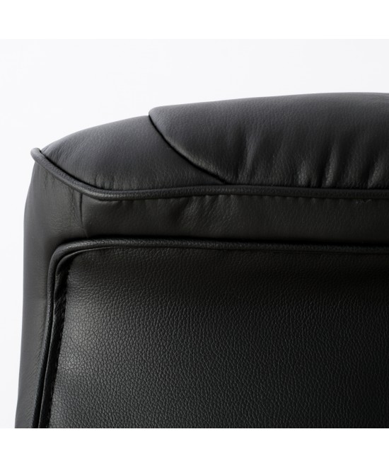 ΚΑΡΕΚΛΑ ΓΡΑΦΕΙΟΥ XAVIERE HM1096.01 ΜΑΥΡΗ 64x83x126cm