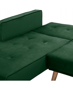 ΚΑΝΑΠΕΣ ΚΡΕΒΑΤΙ ΓΩΝΙΑ ΑΝΑΣΤΡΕΨΙΜΗ TALIA HM3153.03 ΒΕΛΟΥΔΟ ΚΥΠΑΡΙΣΣΙ 267x153x85 εκ.