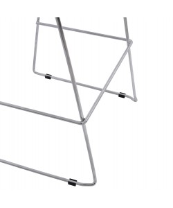 ΣΚΑΜΠΩ BAR ΜΕΤΑΛΛΙΚΟ HM5465.100 LUX ΧΡΩΜΙΟΥ 57x56,5x107 εκ.