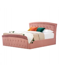 ΚΡΕΒΑΤΙ ODELIA ΒΕΛΟΥΔΟ ΣΑΠΙΟ ΜΗΛΟ ΜΕ ΑΠΟΘΗΚΕΥΤΙΚΟ ΧΩΡΟ 160x200 εκ. HM581.02