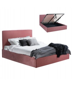ΚΡΕΒΑΤΙ ALLIE HM584.12 160Χ200 ΜΕ ΑΠΟΘΗΚΕΥΤΙΚΟ ΧΩΡΟ ΣΑΠΙΟ ΜΗΛΟ