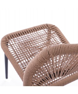 ΚΑΡΕΚΛΑ ΑΛΟΥΜΙΝΙΟΥ ΓΚΡΙ ΜΕ P.E.TWIST RATTAN ΜΠΕΖ HM5770.02 45x63x82Υ εκ. ΚΑΡΕΚΛΑ ΑΛΟΥΜΙΝΙΟΥ ΓΚΡΙ ΜΕ P.E.TWIST RATTAN ΜΠΕΖ HM5770.02 45x63x82Υ εκ.