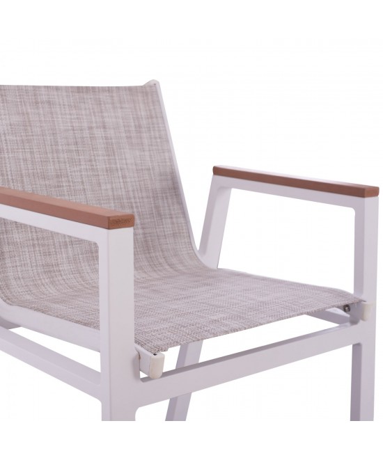 ΣΚΑΜΠΟ ΜΠΑΡ ΑΛΟΥΜΙΝΙΟΥ ΛΕΥΚΟ ΜΕ POLYWOOD 52 x 58 x 108 εκ. HM5790.01 ΣΚΑΜΠΟ ΜΠΑΡ ΑΛΟΥΜΙΝΙΟΥ ΛΕΥΚΟ ΜΕ POLYWOOD 52 x 58 x 108 εκ. HM5790.01