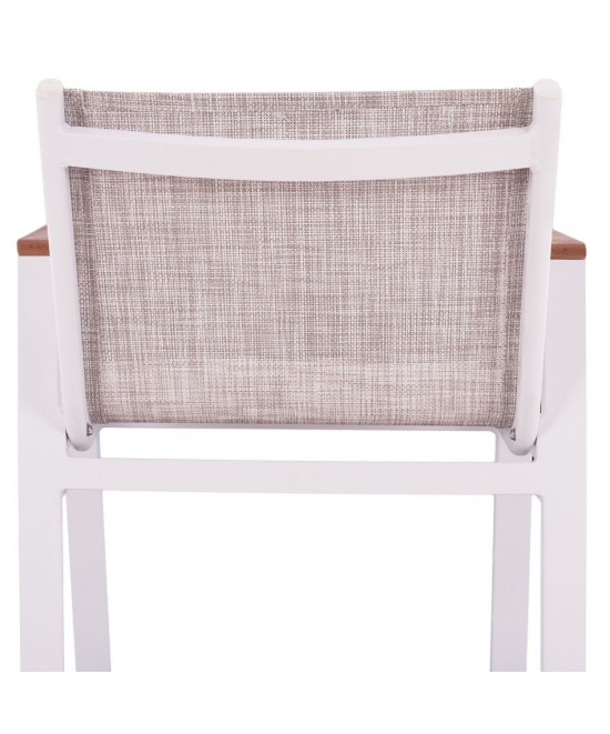 ΣΚΑΜΠΟ ΜΠΑΡ ΑΛΟΥΜΙΝΙΟΥ ΛΕΥΚΟ ΜΕ POLYWOOD 52 x 58 x 108 εκ. HM5790.01 ΣΚΑΜΠΟ ΜΠΑΡ ΑΛΟΥΜΙΝΙΟΥ ΛΕΥΚΟ ΜΕ POLYWOOD 52 x 58 x 108 εκ. HM5790.01