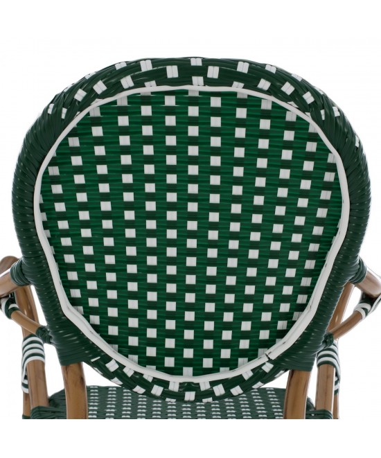 ΣΚΑΜΠΟ ΑΛΟΥΜΙΝΙΟΥ BAMBOO LOOK ΜΕ WICKER ΠΡΑΣΙΝΟ ΛΕΥΚΟ HM5794.01 56x60x126 εκ. ΣΚΑΜΠΟ ΑΛΟΥΜΙΝΙΟΥ BAMBOO LOOK ΜΕ WICKER ΠΡΑΣΙΝΟ ΛΕΥΚΟ HM5794.01 56x60x126 εκ.