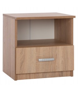 ΚΟΜΟΔΙΝΟ ΜΕ ΣΥΡΤΑΡΙ ADLER HM2431.01 ΜΕΛΑΜΙΝΗ SONAMA OAK 45x40x48Υεκ.