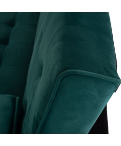 ΚΑΝΑΠΕΣ ΚΡΕΒΑΤΙ WANDA HM3149.13 ΜΕ ΒΕΛΟΥΔΟ ΚΥΠΑΡΙΣΣΙ 188X83X83Y εκ.
