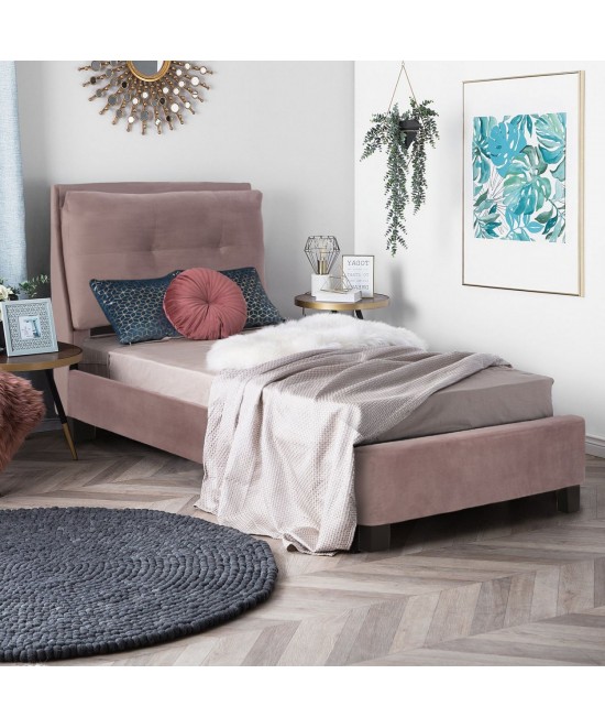 ΚΡΕΒΑΤΙ RILEY 90Χ200 ΜΕ ΥΦΑΣΜΑ ΒΕΛΟΥΔΟ ΣΑΠΙΟ ΜΗΛΟ HM561.02 ΚΡΕΒΑΤΙ RILEY 90Χ200 ΜΕ ΥΦΑΣΜΑ ΒΕΛΟΥΔΟ ΣΑΠΙΟ ΜΗΛΟ HM561.02