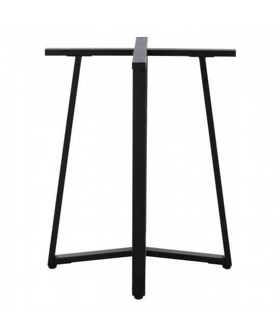 ΒΑΣΗ ΤΡΑΠΕΖΙΟΥ ΜΑΥΡΗ ΜΕΤΑΛΛΙΚΗ HM470.01 60x60x72Υ εκ.