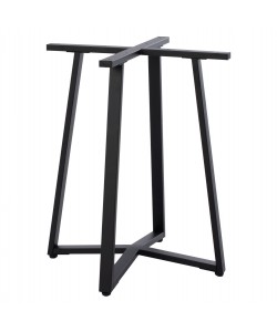 ΒΑΣΗ ΤΡΑΠΕΖΙΟΥ ΜΑΥΡΗ ΜΕΤΑΛΛΙΚΗ HM470.01 60x60x72Υ εκ.