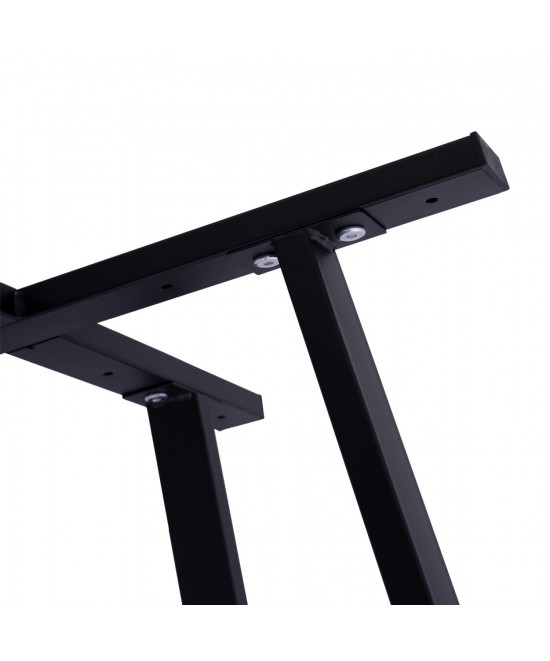 ΒΑΣΗ ΤΡΑΠΕΖΙΟΥ ΜΑΥΡΗ ΜΕΤΑΛΛΙΚΗ HM470.01 60x60x72Υ εκ.