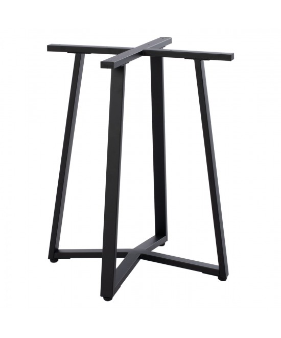 ΒΑΣΗ ΤΡΑΠΕΖΙΟΥ ΜΑΥΡΗ ΜΕΤΑΛΛΙΚΗ HM470.01 60x60x72Υ εκ.