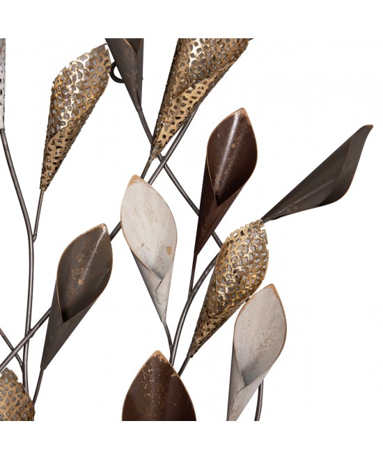 ΜΕΤΑΛΛΙΚΟ ΔΙΑΚΟΣΜΗΤΙΚΟ ΤΟΙΧΟΥ HM7159 ΑΝΘΡΑΚΙ ΧΡΥΣΟ 44x5x87Y εκ. ΜΕΤΑΛΛΙΚΟ ΔΙΑΚΟΣΜΗΤΙΚΟ ΤΟΙΧΟΥ HM7159 ΑΝΘΡΑΚΙ ΧΡΥΣΟ 44x5x87Y εκ.