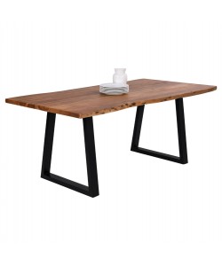 ΤΡΑΠΕΖΙ ΤΡΑΠΕΖΑΡΙΑΣ MONTANA 4εκ.ΠΑΧΟΣ ΜΑΣΙΦ ΞΥΛΟ ΑΚΑΚΙΑΣ HM8337.11 200x93x74Υ εκ.