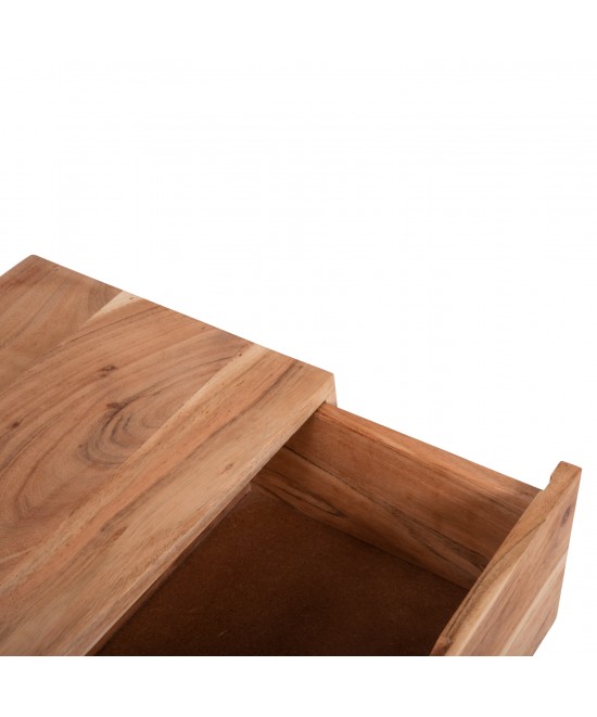 ΚΟΜΟΔΙΝΟ ALICIA HM8360.11 ΑΠΟ ΜΑΣΙΦ ΞΥΛΟ ΑΚΑΚΙΑΣ 45x35x56Yεκ.