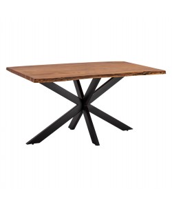 ΤΡΑΠΕΖΙ ΤΡΑΠΕΖΑΡΙΑΣ MONTANA SUPERIOR 3,5 ΠΑΧΟΣ ΜΑΣΙΦ ΑΚΑΚΙΑΣ HM8481.11 160x90x77Υ εκ.