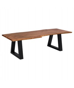 ΠΑΓΚΑΚΙ MONTANA SLIM HM8168.11 ΑΠΟ ΜΑΣΙΦ ΞΥΛΟ ΑΚΑΚΙΑΣ 160Χ45Χ46Υ εκ.