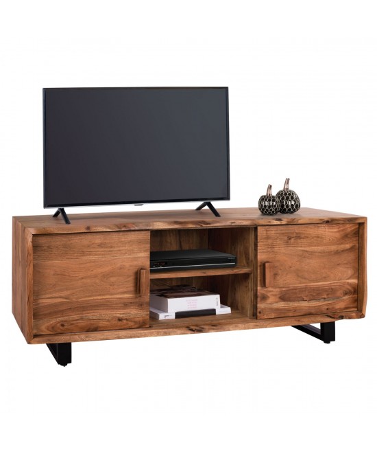 ΕΠΙΠΛΟ TV HM8185.11 NICOLE ΑΠΟ ΜΑΣΙΦ ΞΥΛΟ ΑΚΑΚΙΑΣ ΦΥΣΙΚΟ 160x45x57Υεκ.