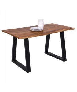 ΤΡΑΠΕΖΙ ΤΡΑΠΕΖΑΡΙΑΣ MONTANA SLIM HM8163.11 ΞΥΛΟ ΑΚΑΚΙΑΣ ΣΕ ΦΥΣΙΚΟ 140x80x77Υ