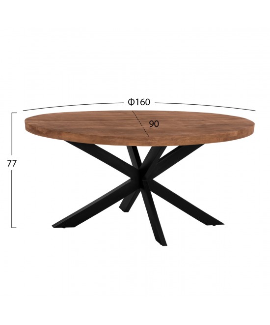 ΤΡΑΠΕΖΙ LEVINHO HM8482.11 OVAL 6εκ.ΠΑΧΟΣ ΜΑΣΙΦ ΞΥΛΟ MANGO 160x90x77Υ εκ. ΤΡΑΠΕΖΙ LEVINHO HM8482.11 OVAL 6εκ.ΠΑΧΟΣ ΜΑΣΙΦ ΞΥΛΟ MANGO 160x90x77Υ εκ.