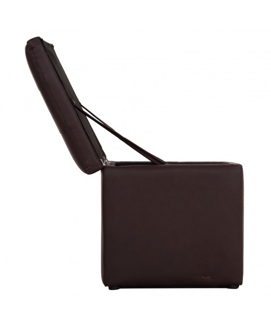 ΣΚΑΜΠΩ ΜΕ ΑΠΟΘΗΚΕΥΤΙΚΟ ΧΩΡΟ PU ΚΑΦΕ CUBE HM224.03--38x38x36.5Υεκ.