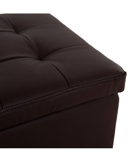 ΣΚΑΜΠΩ ΜΕ ΑΠΟΘΗΚΕΥΤΙΚΟ ΧΩΡΟ PU ΚΑΦΕ CUBE HM224.03--38x38x36.5Υεκ.