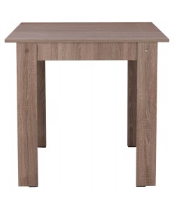 ΤΡΑΠΕΖΙ ΚΟΥΖΙΝΑΣ KELVIN HM2427.05, SONOMA OAK TRUFFLE, 80x80x77εκ.