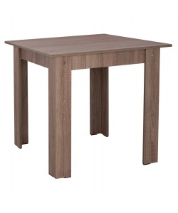 ΤΡΑΠΕΖΙ ΚΟΥΖΙΝΑΣ KELVIN HM2427.05, SONOMA OAK TRUFFLE, 80x80x77εκ.