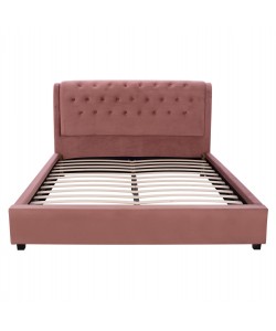 ΚΡΕΒΑΤΙ ODALYS 150X200 ΒΕΛΟΥΔΟ ΥΦΑΣΜΑ ΣΑΠΙΟ ΜΗΛΟ HM549.12 164x223x100 εκ. ΚΡΕΒΑΤΙ ODALYS 150X200 ΒΕΛΟΥΔΟ ΥΦΑΣΜΑ ΣΑΠΙΟ ΜΗΛΟ HM549.12 164x223x100 εκ.